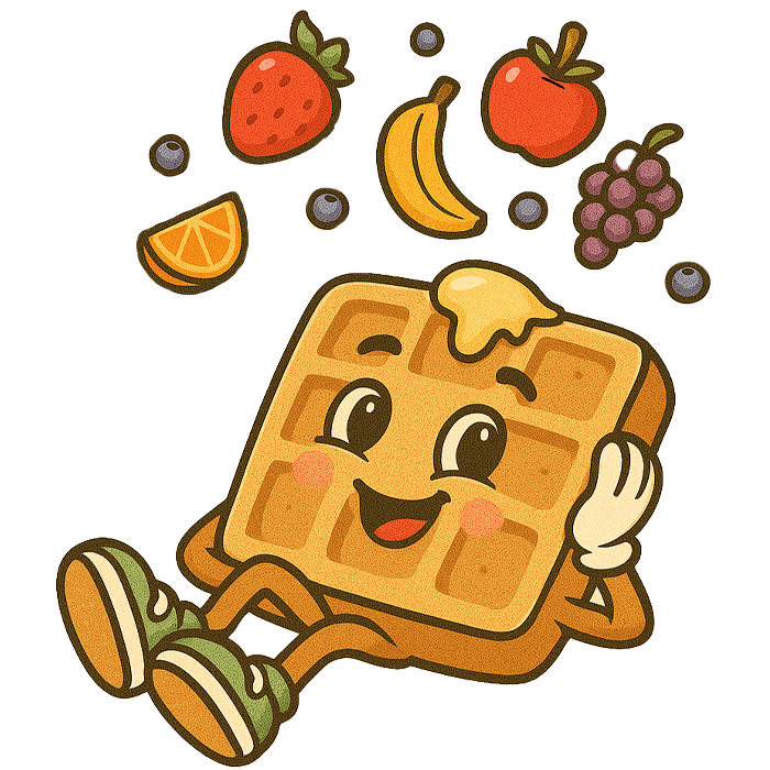 Build Your Own Waffle at Shanil