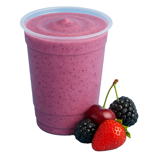 Fresh fruit smoothie at Shanil Juice Bar Berlin – Europaplatz 10557